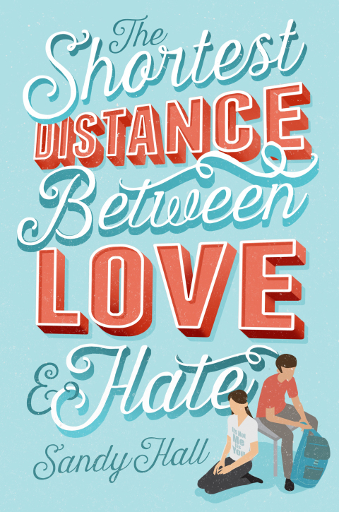 Cover image for book The Shortest Distance Between Love & Hate