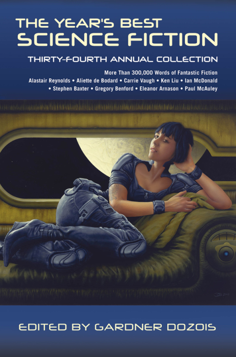 Cover image for book The Year's Best Science Fiction: Thirty-Fourth Annual Collection