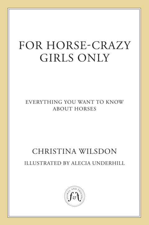 Cover image for book For Horse-Crazy Girls Only