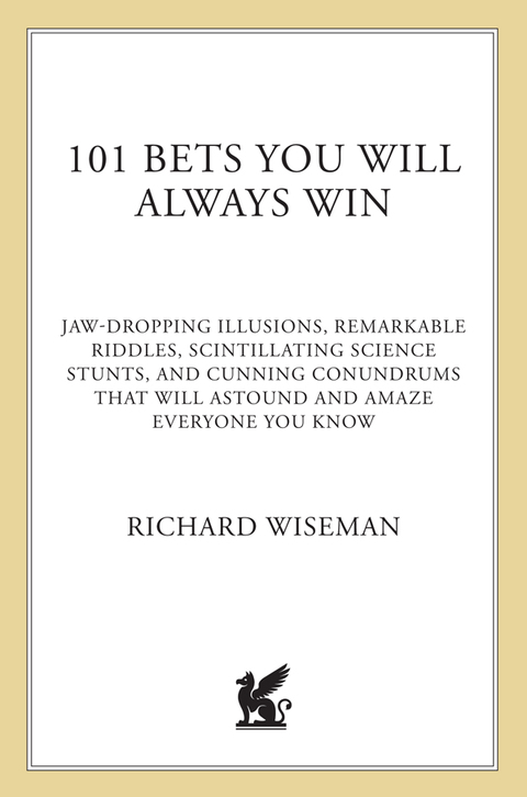 Cover image for book 101 Bets You Will Always Win