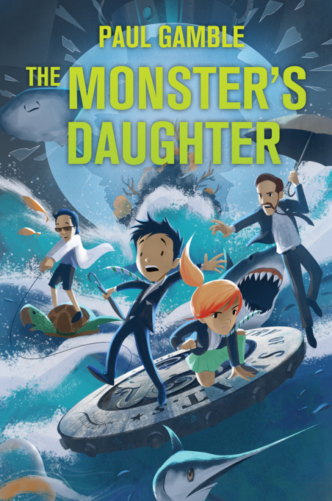 Cover image for book The Monster's Daughter