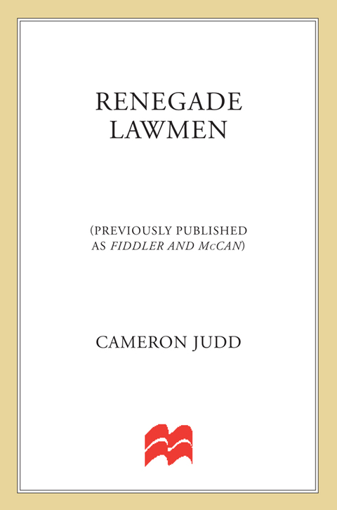 Cover image for book Renegade Lawmen