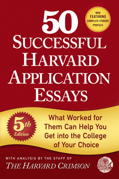 Cover image for book 50 Successful Harvard Application Essays, 5th Edition