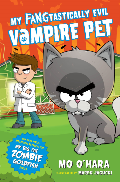 Cover image for book My FANGtastically Evil Vampire Pet