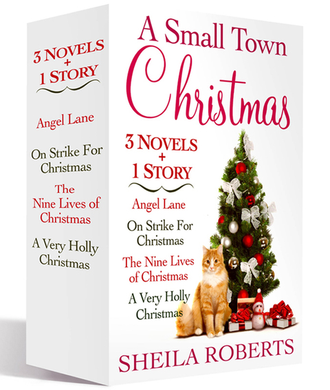 Cover image for book A Small Town Christmas, 3 Novels and 1 Story