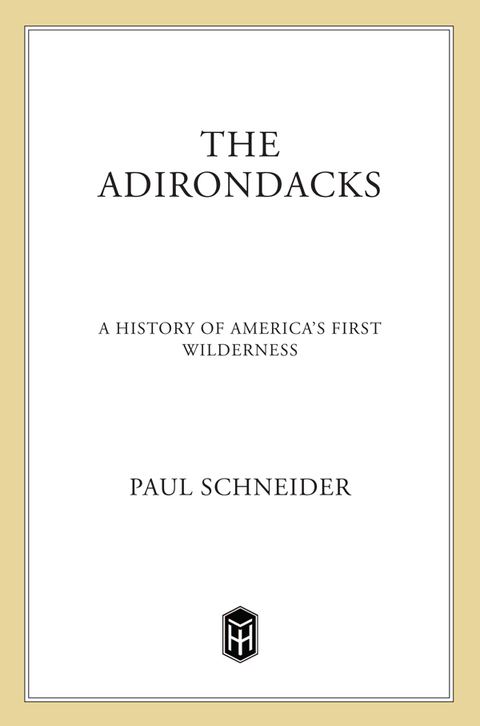 Cover image for book The Adirondacks