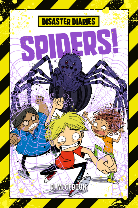Cover image for book Disaster Diaries: Spiders!