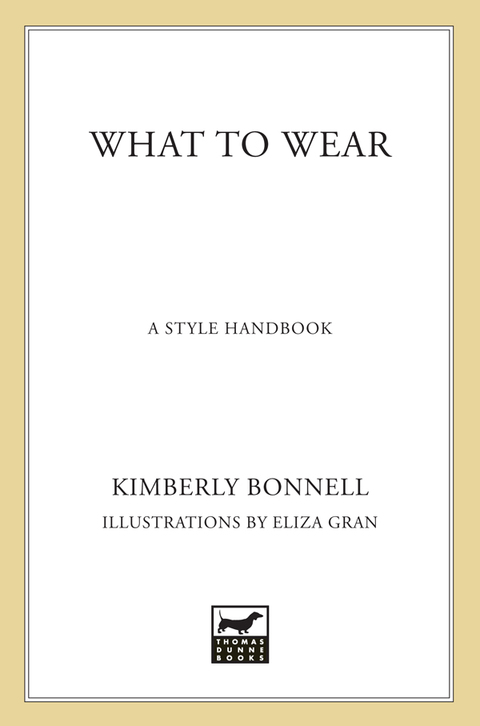 Cover image for book What to Wear