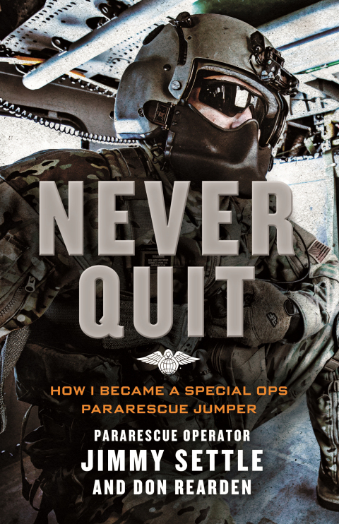 Cover image for book Never Quit
