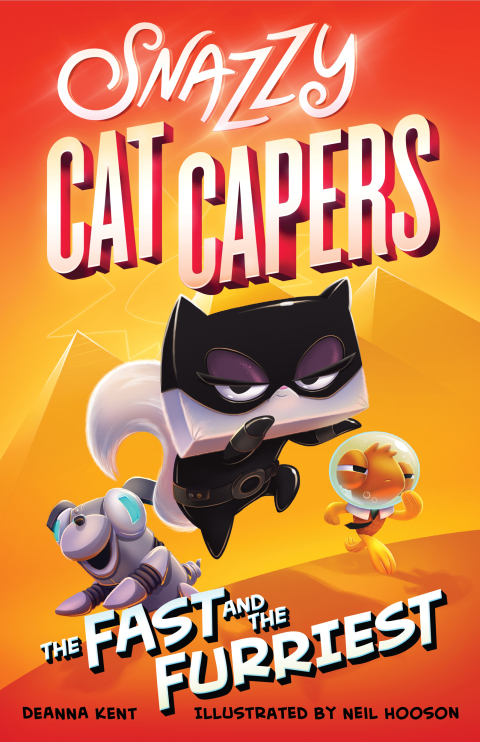 Cover image for book Snazzy Cat Capers: The Fast and the Furriest