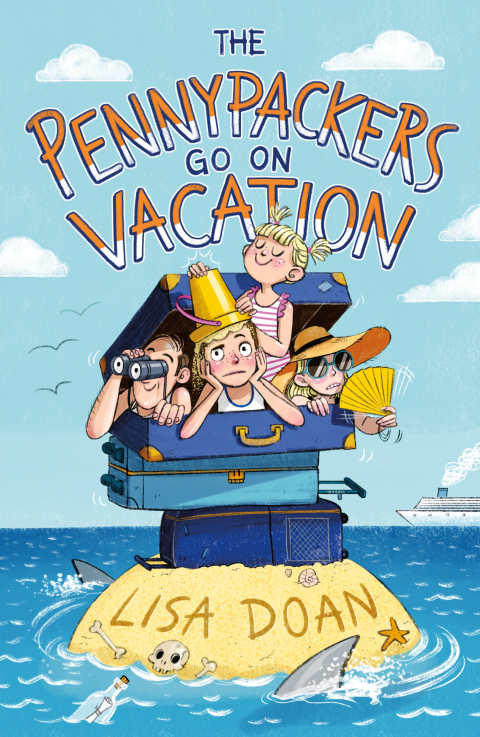 Cover image for book The Pennypackers Go on Vacation