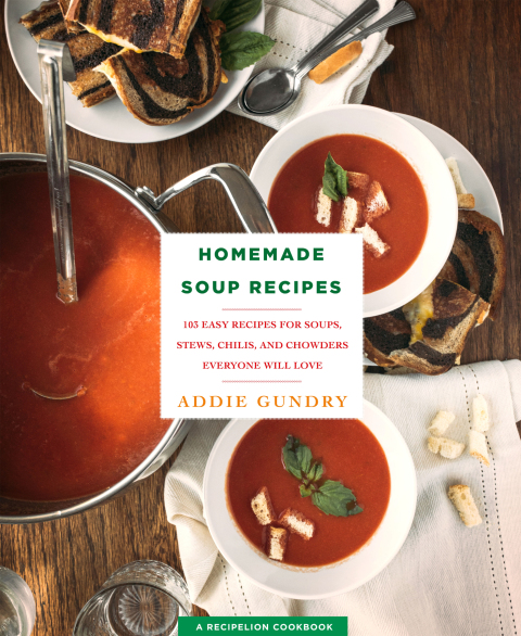 Cover image for book Homemade Soup Recipes