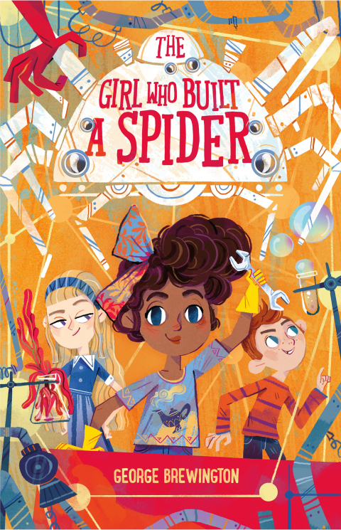 Cover image for book The Girl Who Built a Spider