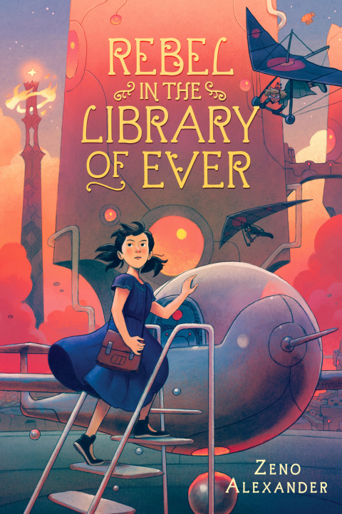 Cover image for book Rebel in the Library of Ever