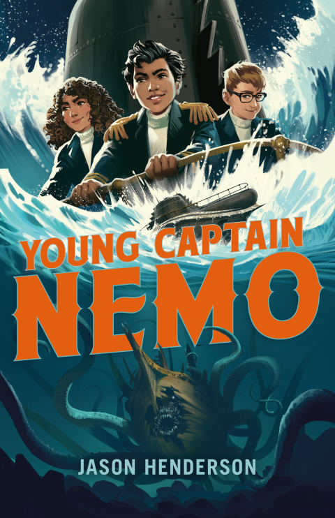 Cover image for book Young Captain Nemo