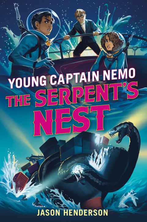 Cover image for book The Serpent's Nest: Young Captain Nemo