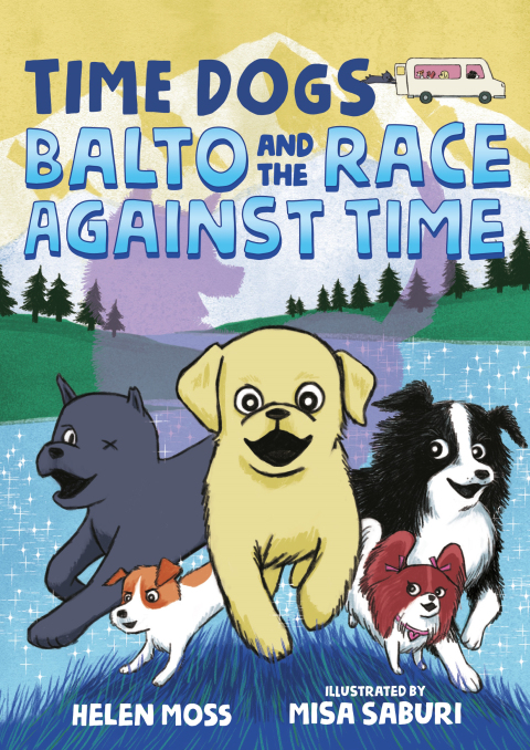 Cover image for book Time Dogs: Balto and the Race Against Time