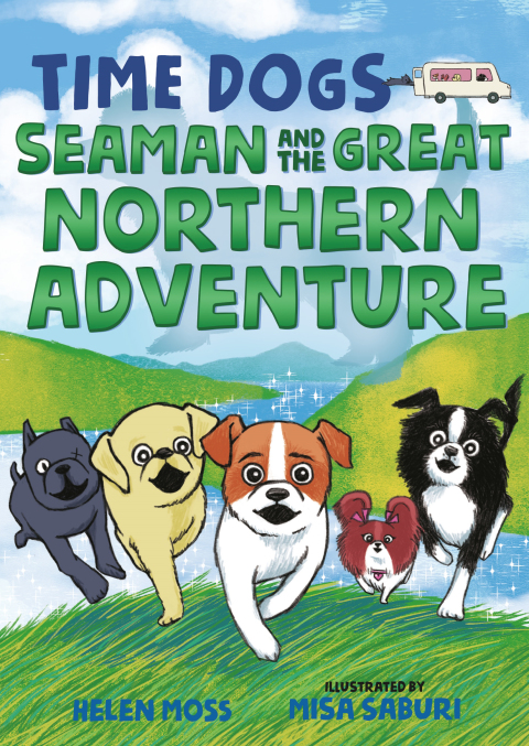 Cover image for book Time Dogs: Seaman and the Great Northern Adventure