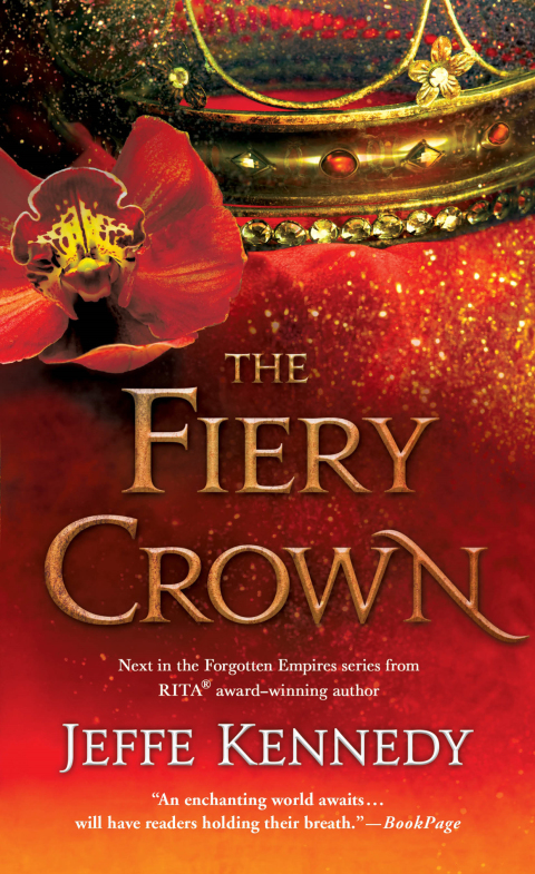 Cover image for book The Fiery Crown