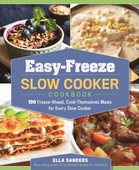Cover image for book Easy-Freeze Slow Cooker Cookbook