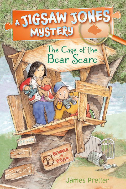 Cover image for book Jigsaw Jones: The Case of the Bear Scare