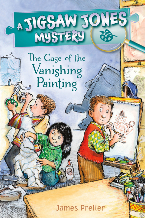 Cover image for book Jigsaw Jones: The Case of the Vanishing Painting