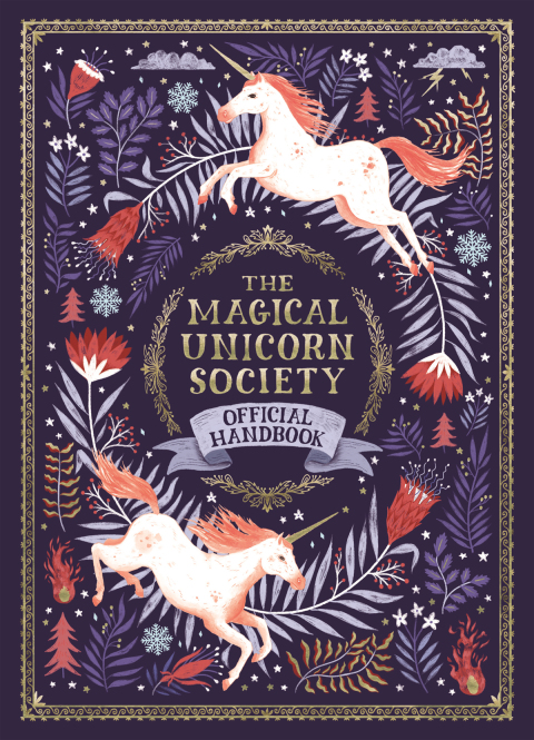 Cover image for book The Magical Unicorn Society Official Handbook
