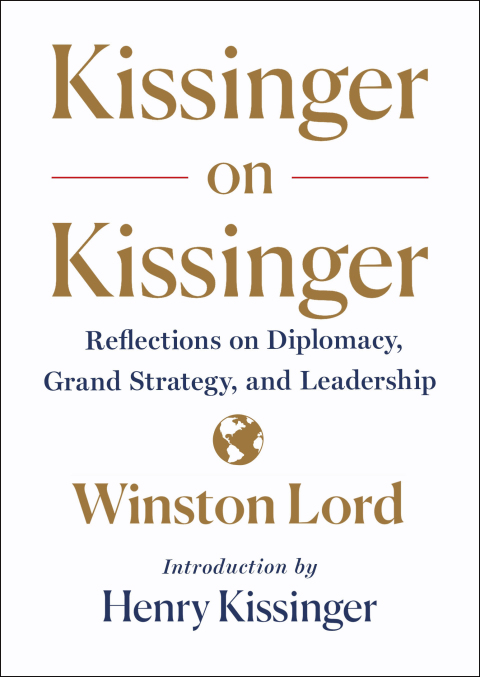 Cover image for book Kissinger on Kissinger