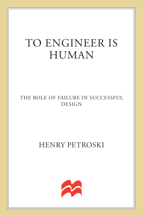 Cover image for book To Engineer Is Human