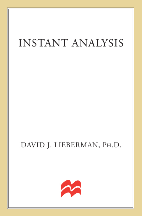 Cover image for book Instant Analysis