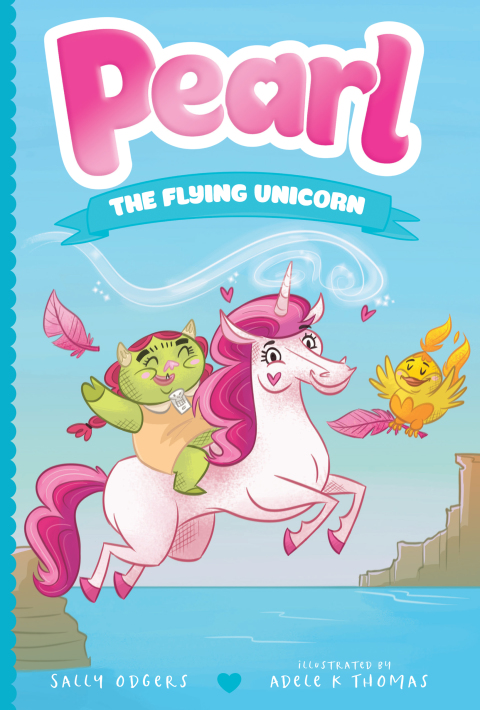 Cover image for book Pearl the Flying Unicorn