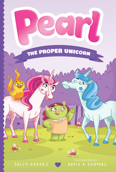 Cover image for book Pearl the Proper Unicorn