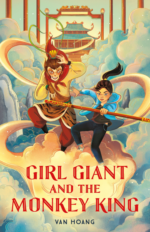 Cover image for book Girl Giant and the Monkey King
