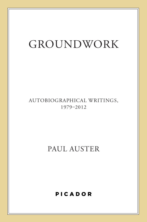 Cover image for book Groundwork