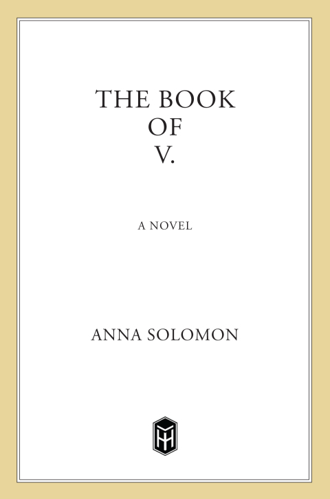 Cover image for book The Book of V.