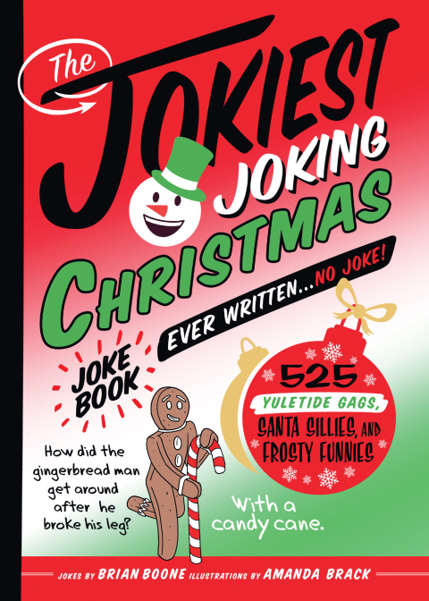 Cover image for book The Jokiest Joking Christmas Joke Book Ever Written . . . No Joke!