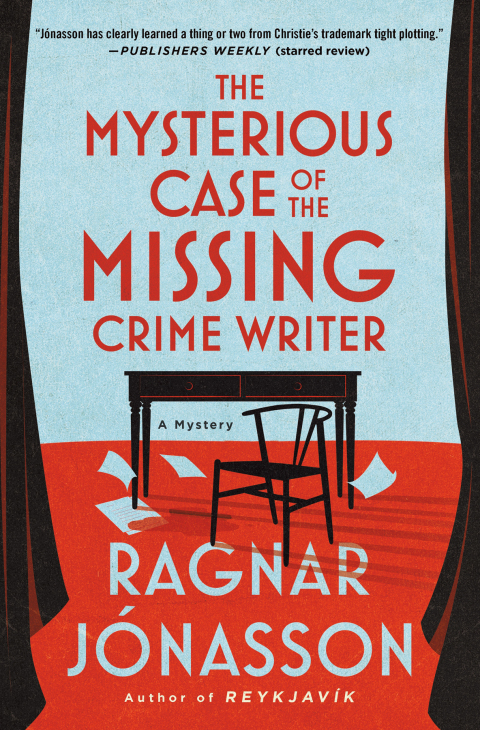 Cover image for book The Mysterious Case of the Missing Crime Writer