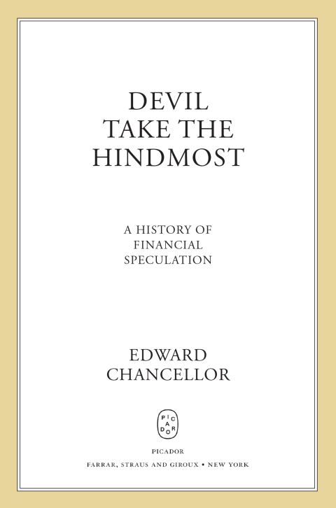 Cover image for book Devil Take the Hindmost