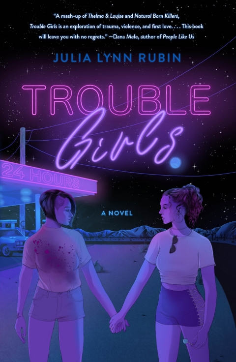 Cover image for book Trouble Girls