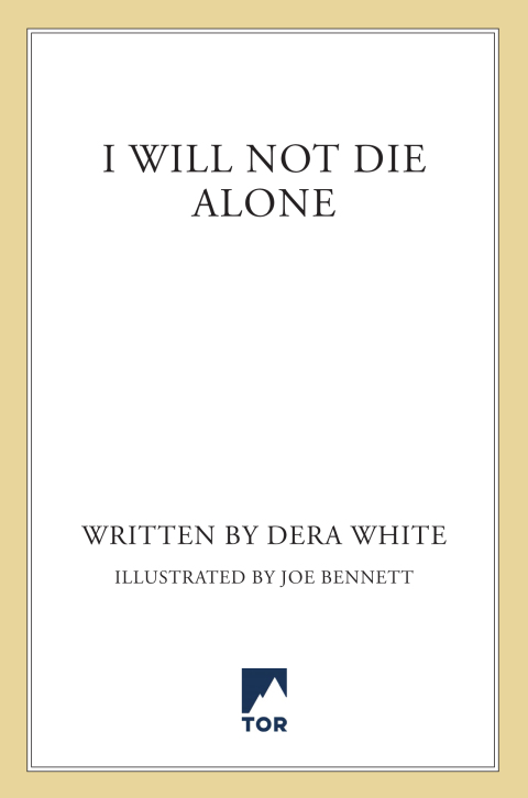 Cover image for book I Will Not Die Alone