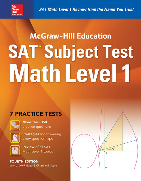 Cover image for book McGraw-Hill Education SAT Subject Test Math Level 1 4th Ed.