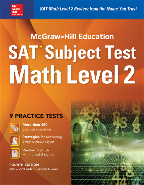 Cover image for book McGraw-Hill Education SAT Subject Test Math Level 2 4th Ed.