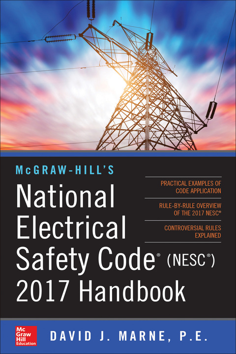 Cover image for book McGraw-Hill's National Electrical Safety Code 2017 Handbook 4E (PB)