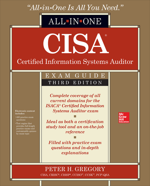 Cover image for book CISA Certified Information Systems Auditor All-in-One Exam Guide, Third Edition