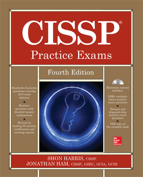 Cover image for book CISSP Practice Exams, Fourth Edition