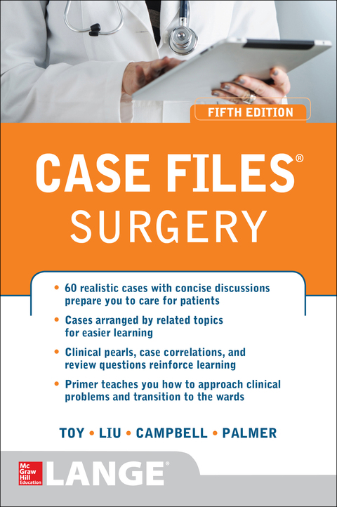 Cover image for book Case Files® Surgery, Fifth Edition