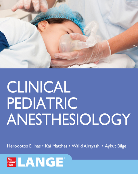 Cover image for book Clinical Pediatric Anesthesiology (Lange)
