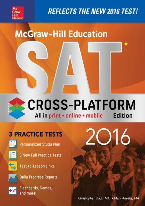 Cover image for book McGraw-Hill Education SAT 2016, Cross-Platform Edition