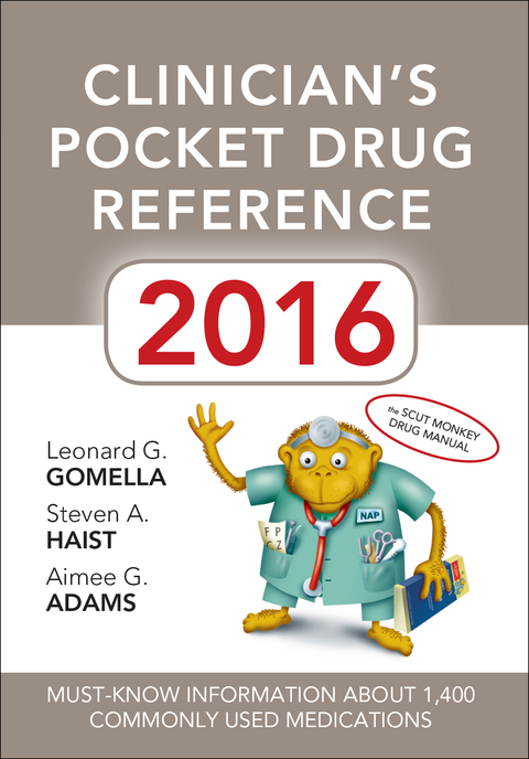Cover image for book Clinician's Pocket Drug Reference 2016