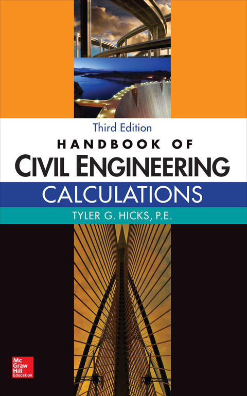 Cover image for book Handbook of Civil Engineering Calculations, Third Edition